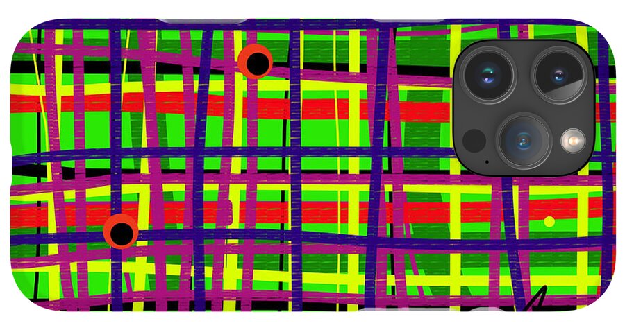 Eyes on the Grid 2 - Phone Case