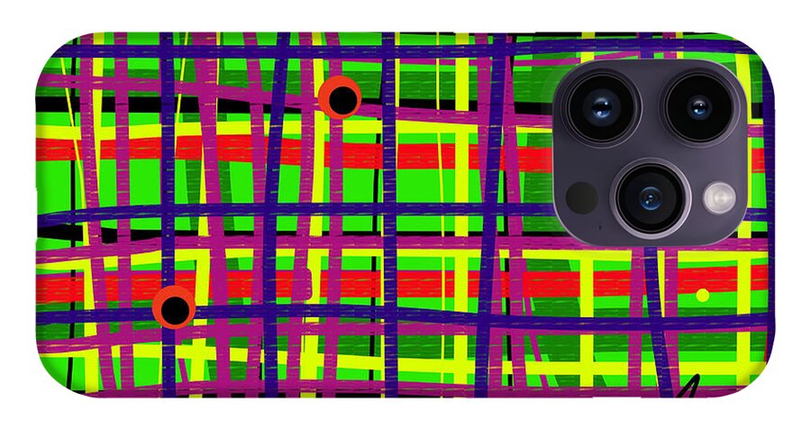 Eyes on the Grid 2 - Phone Case