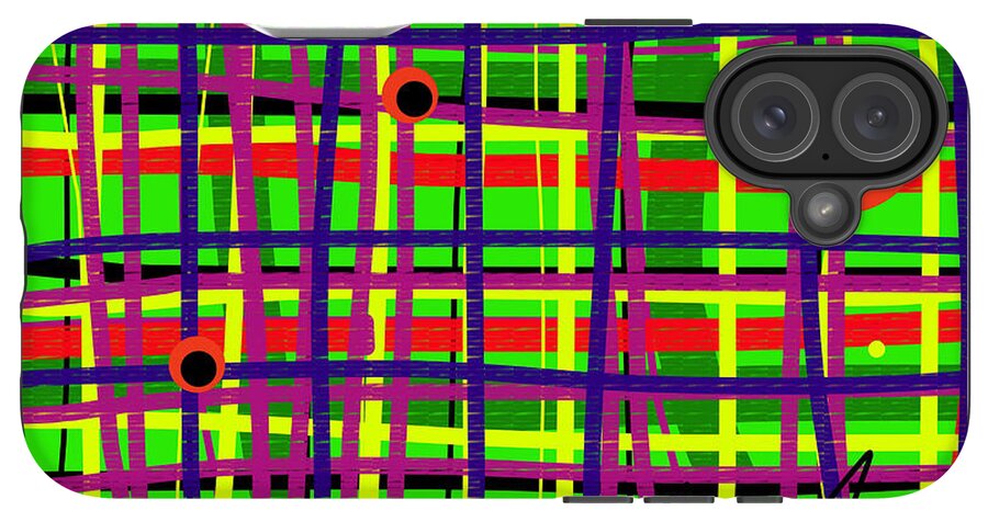 Eyes on the Grid 2 - Phone Case