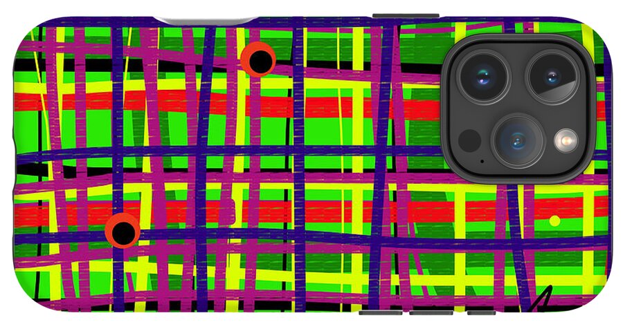 Eyes on the Grid 2 - Phone Case