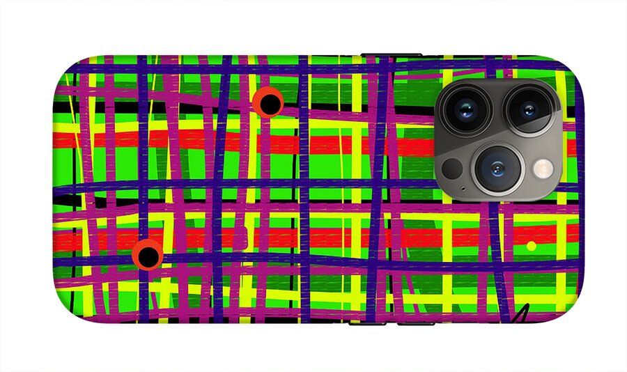 Eyes on the Grid 2 - Phone Case