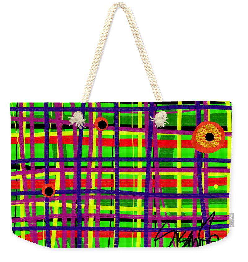 Eyes on the Grid 2 - Weekender Tote Bag