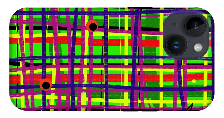 Eyes on the Grid 2 - Phone Case