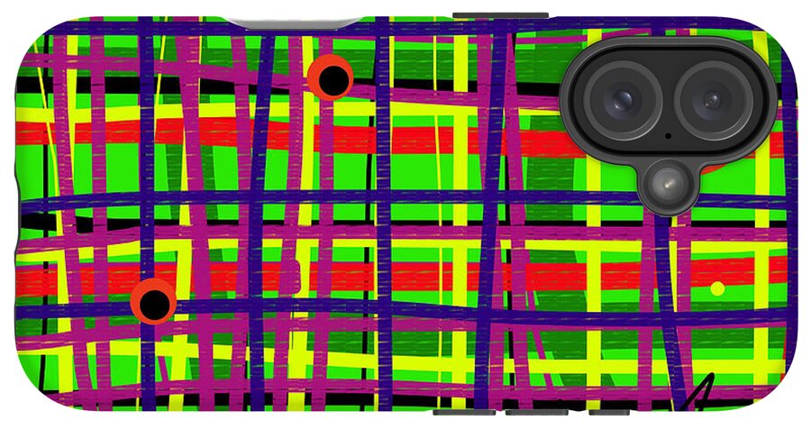 Eyes on the Grid 2 - Phone Case