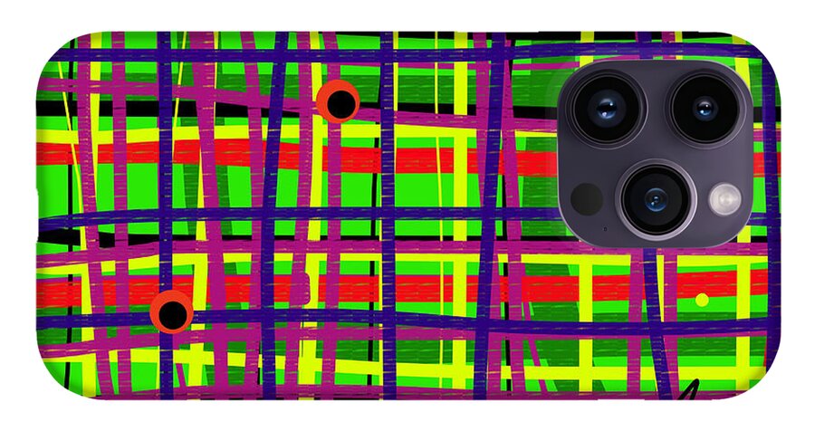 Eyes on the Grid 2 - Phone Case