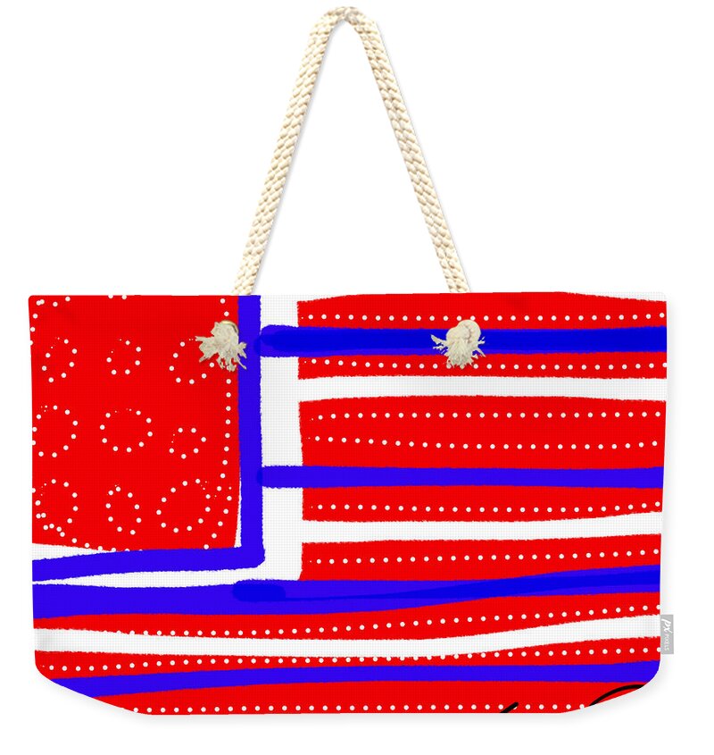 Americana Patriot - Weekender Tote Bag