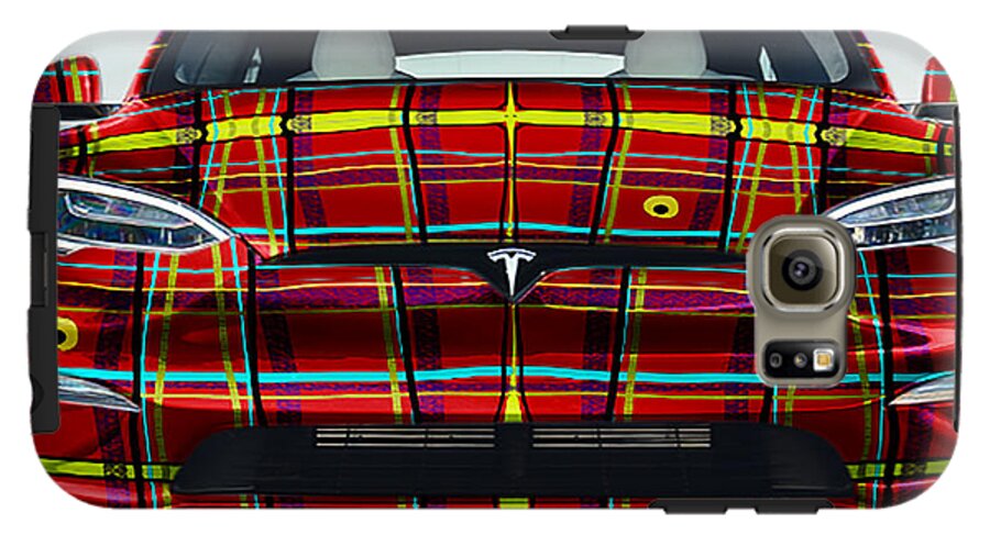 iPlaid Tesla - Phone Case