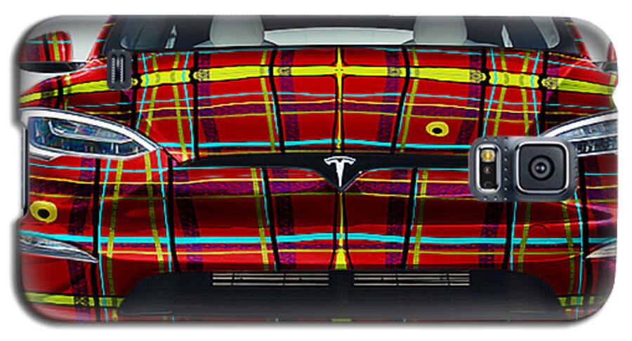 iPlaid Tesla - Phone Case