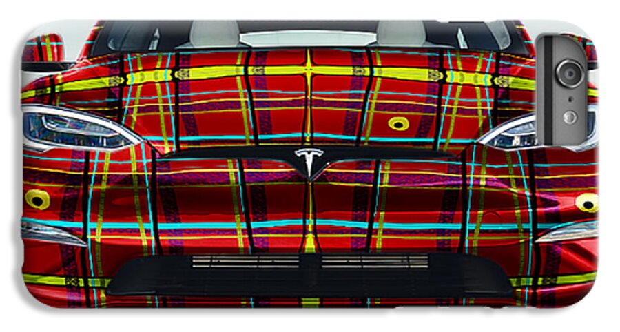 iPlaid Tesla - Phone Case