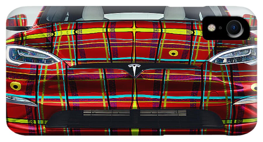 iPlaid Tesla - Phone Case