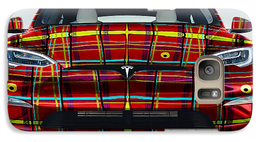 iPlaid Tesla - Phone Case