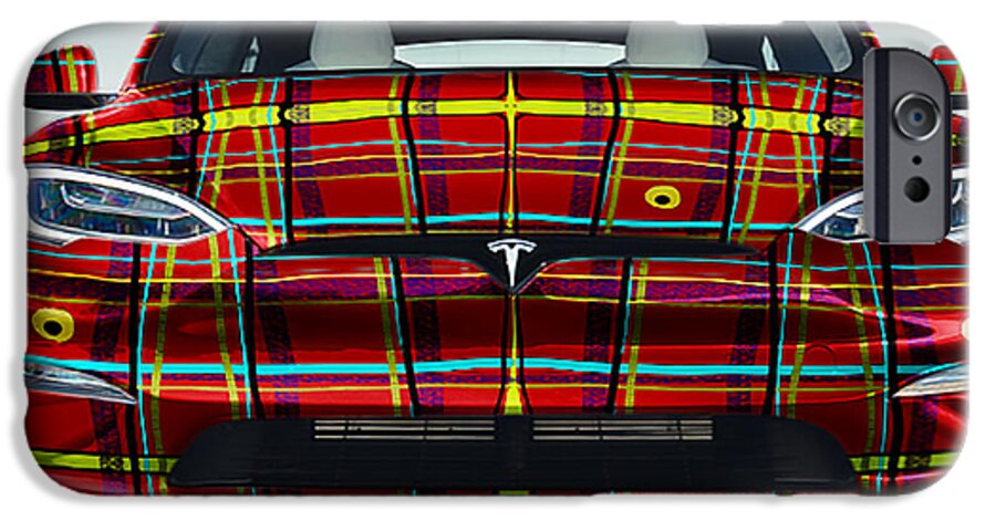 iPlaid Tesla - Phone Case