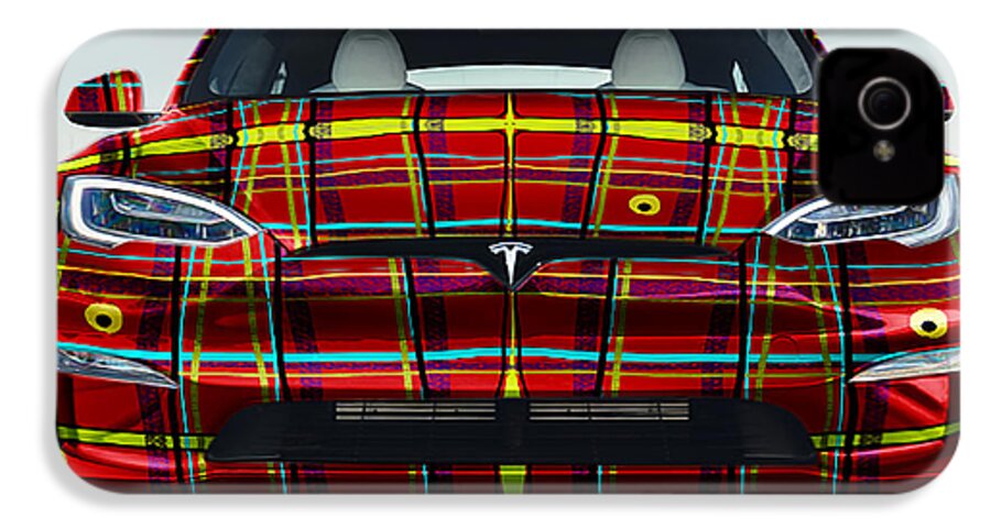iPlaid Tesla - Phone Case