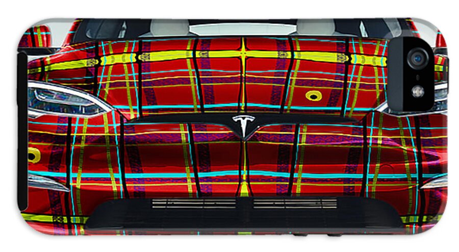 iPlaid Tesla - Phone Case