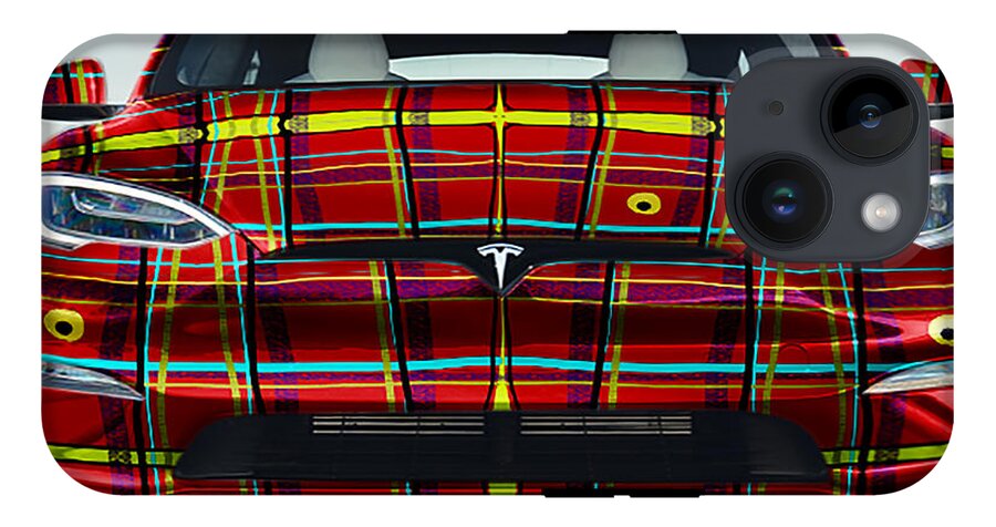 iPlaid Tesla - Phone Case