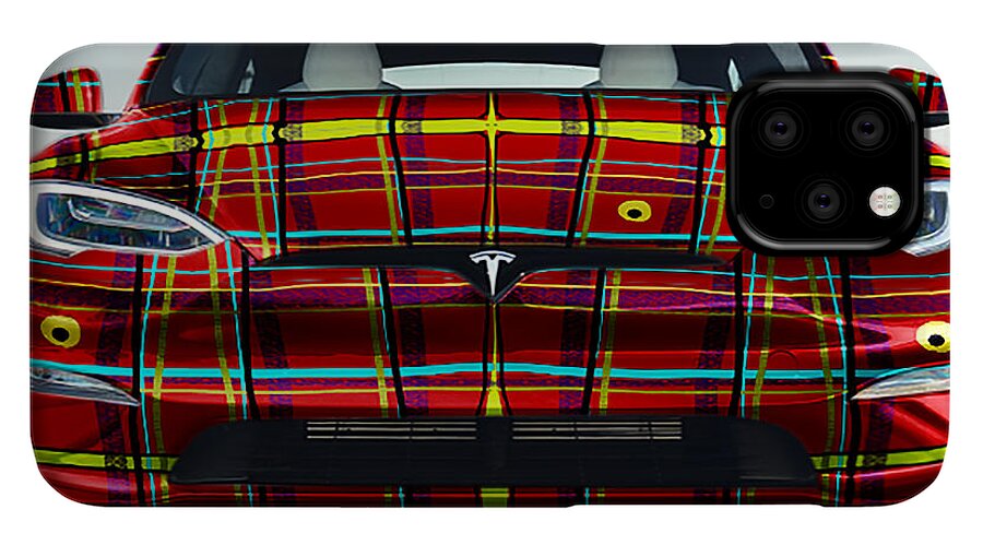 iPlaid Tesla - Phone Case