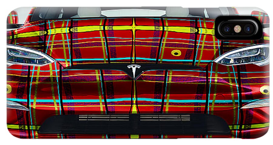 iPlaid Tesla - Phone Case