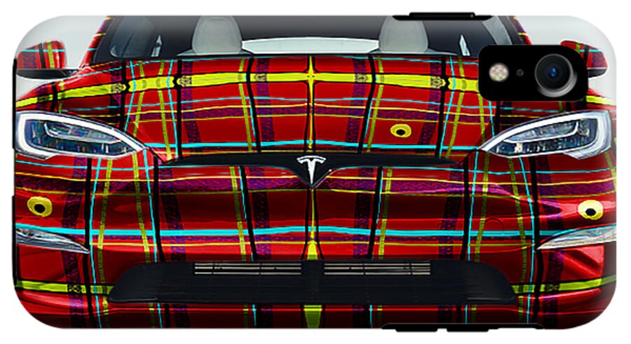 iPlaid Tesla - Phone Case