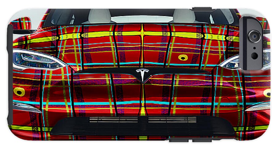 iPlaid Tesla - Phone Case