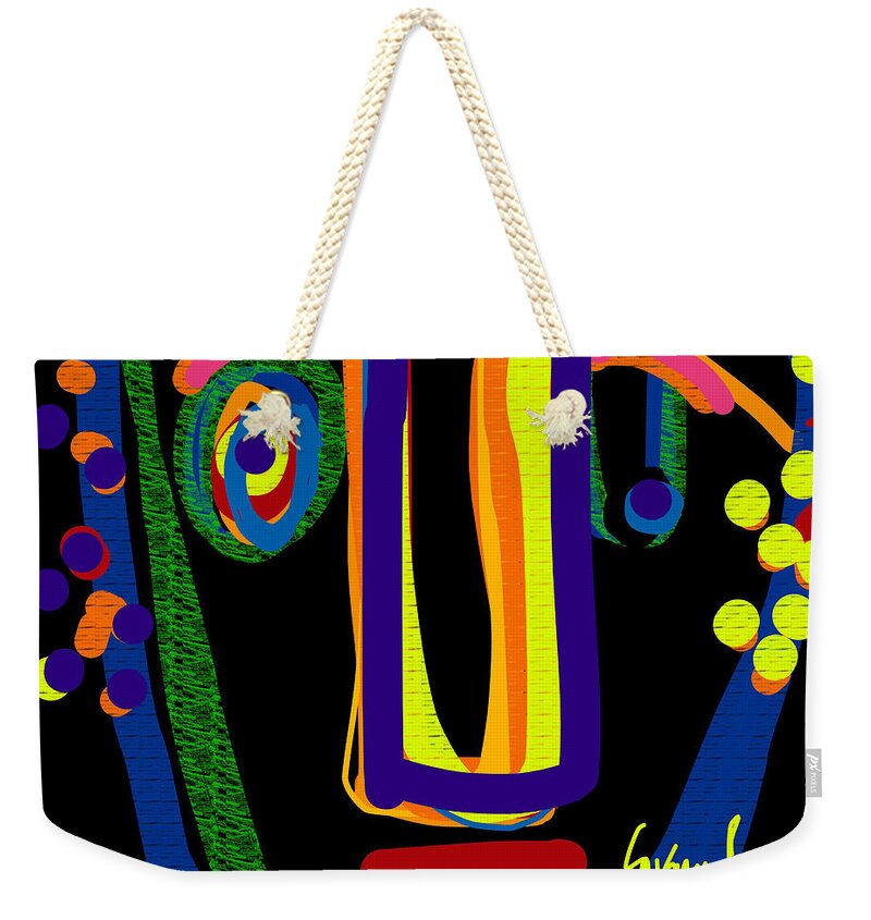 Knarley Man created in Memoriam to Hal Sanke - Weekender Tote Bag
