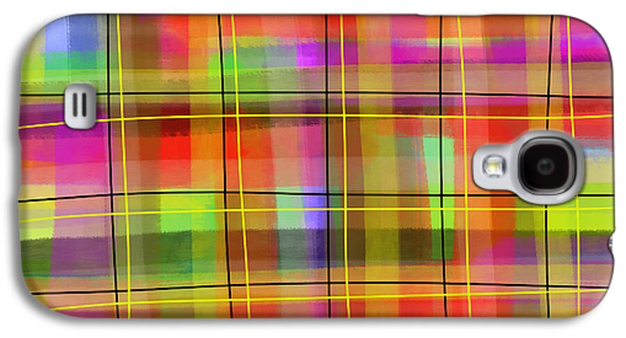 Neon Plaid - Phone Case