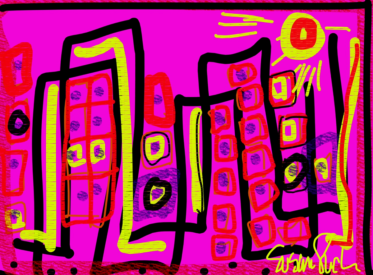 The Pink Town with the Sunny Disposition
