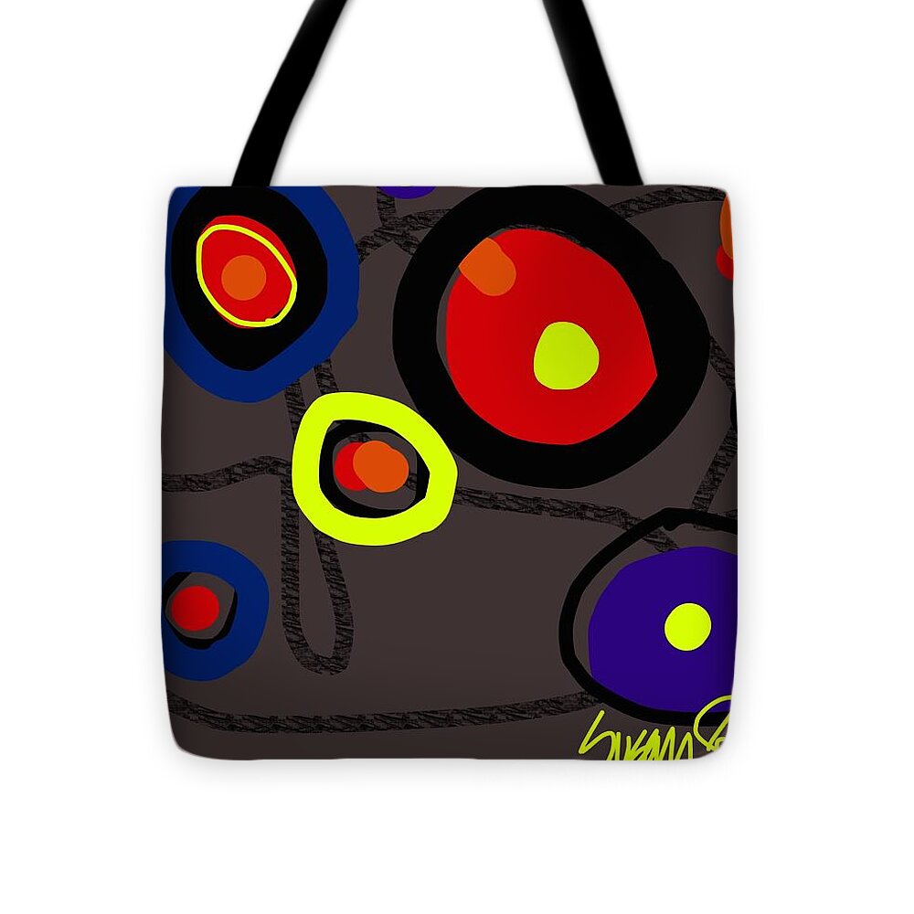 Puzzled in a Pool of Thought - Tote Bag