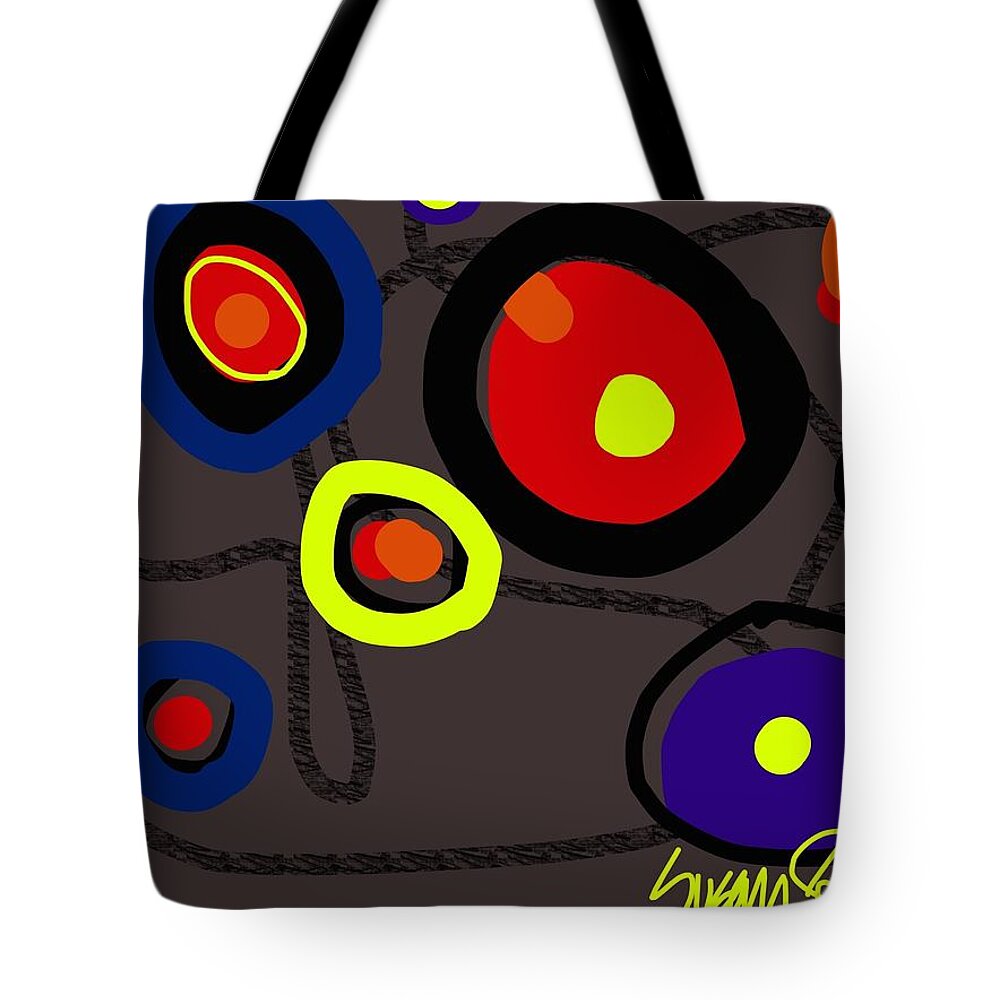 Puzzled in a Pool of Thought - Tote Bag