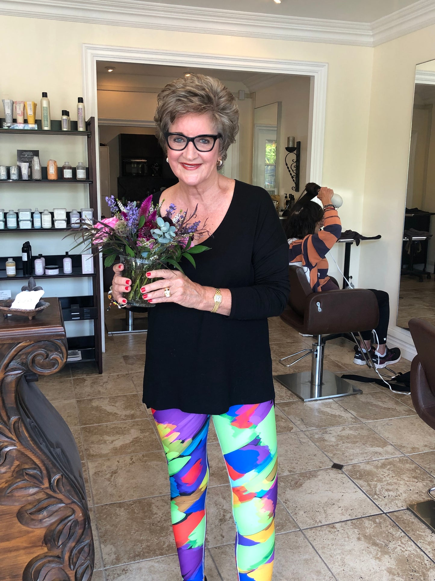 Pouring Rainbows Yoga Leggings