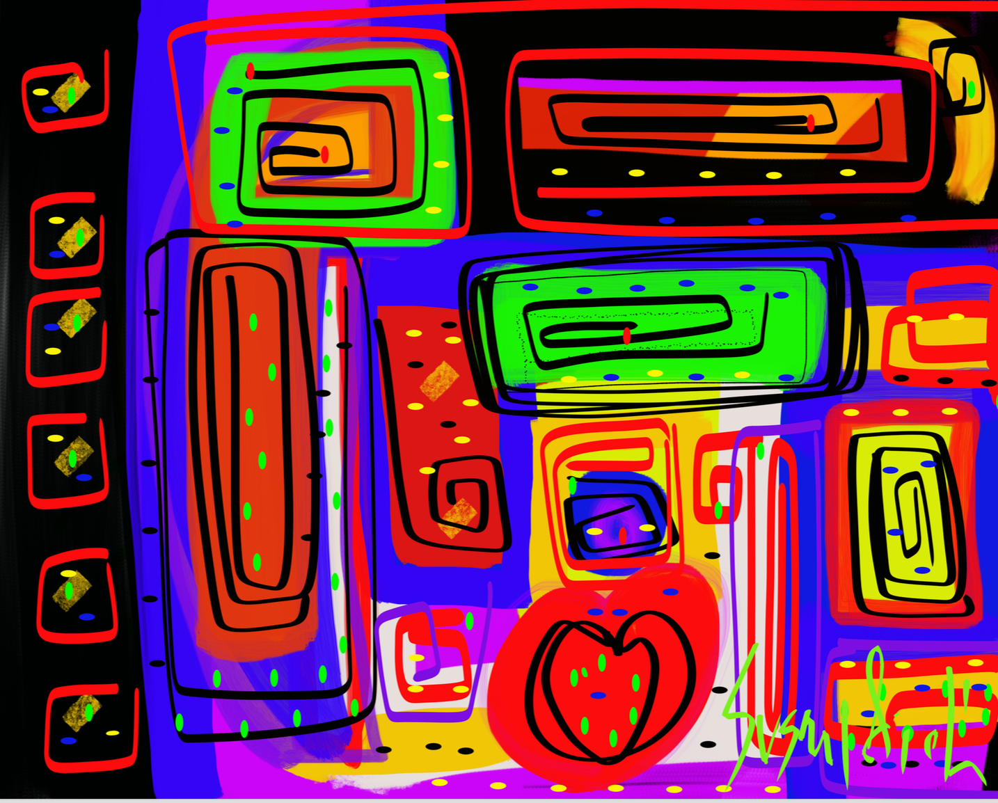 The City That Looks Up Yoga Leggings