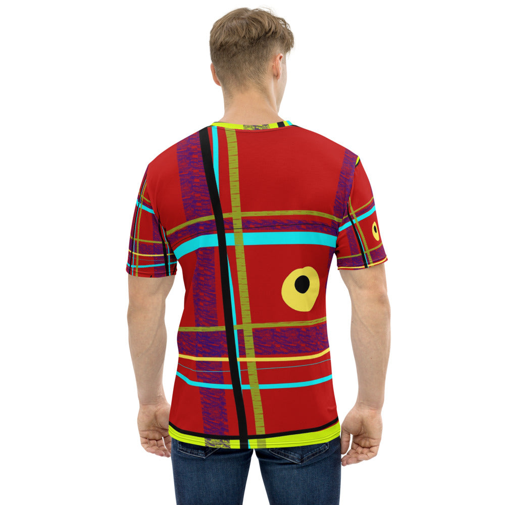 "iPlaid" Men's All-Over T-Shirt by Susan Fielder Art