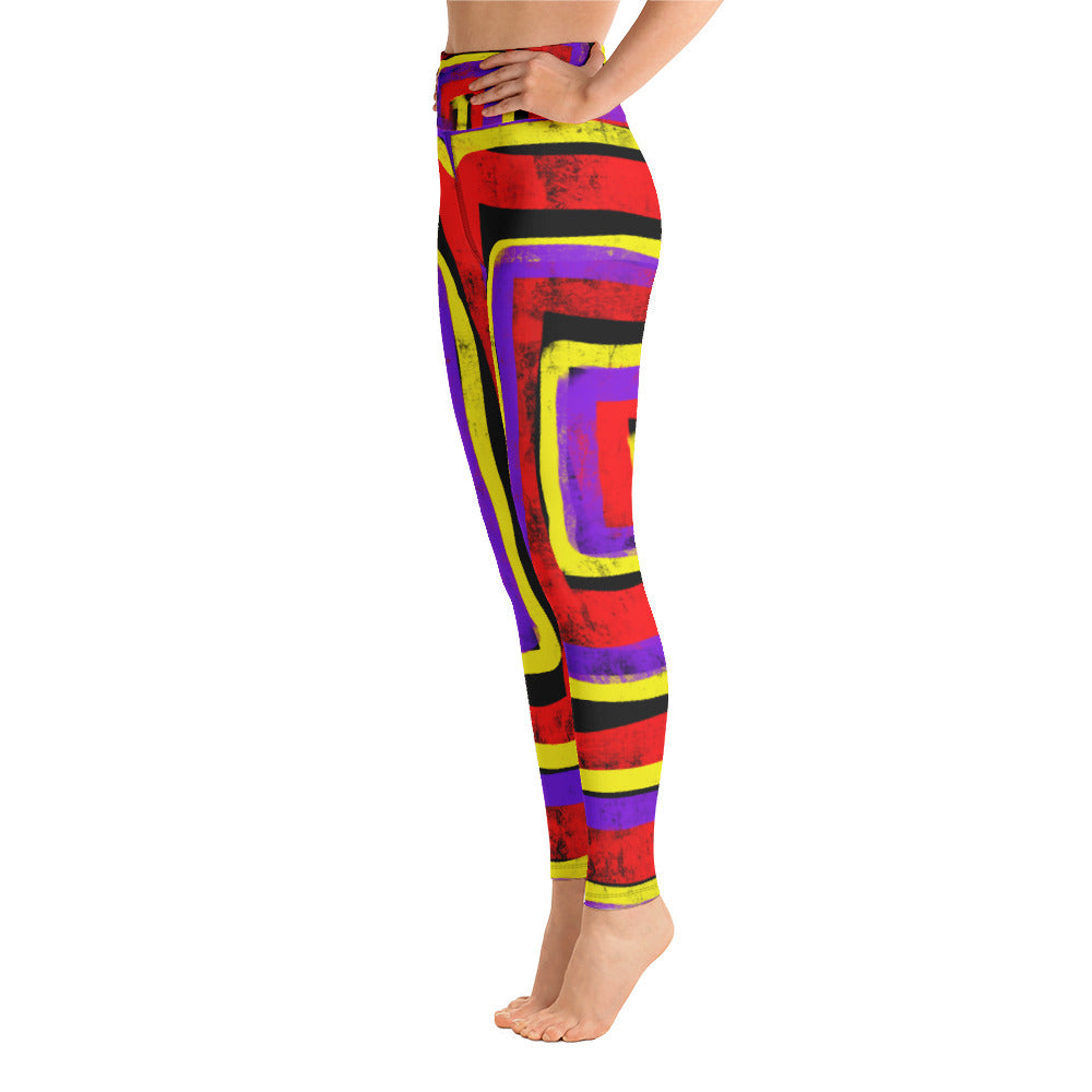 Squared In Yoga Leggings
