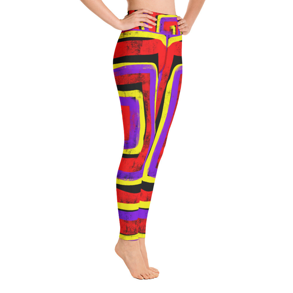 Squared In Yoga Leggings