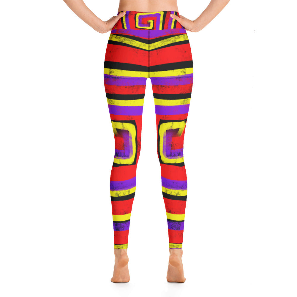 Squared In Yoga Leggings
