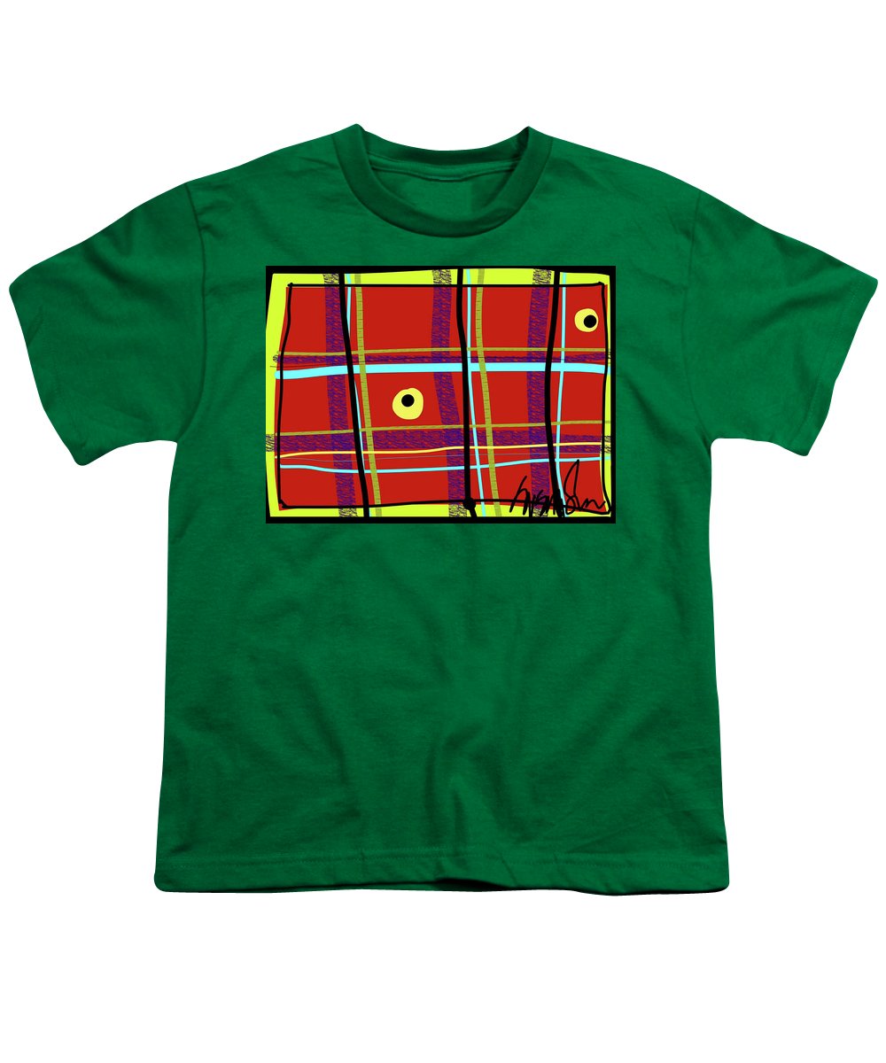 iPlaid in Memoriam of Steve Jobs - Youth T-Shirt