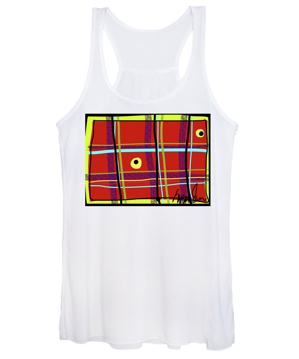 iPlaid in Memoriam of Steve Jobs - Women's Tank Top