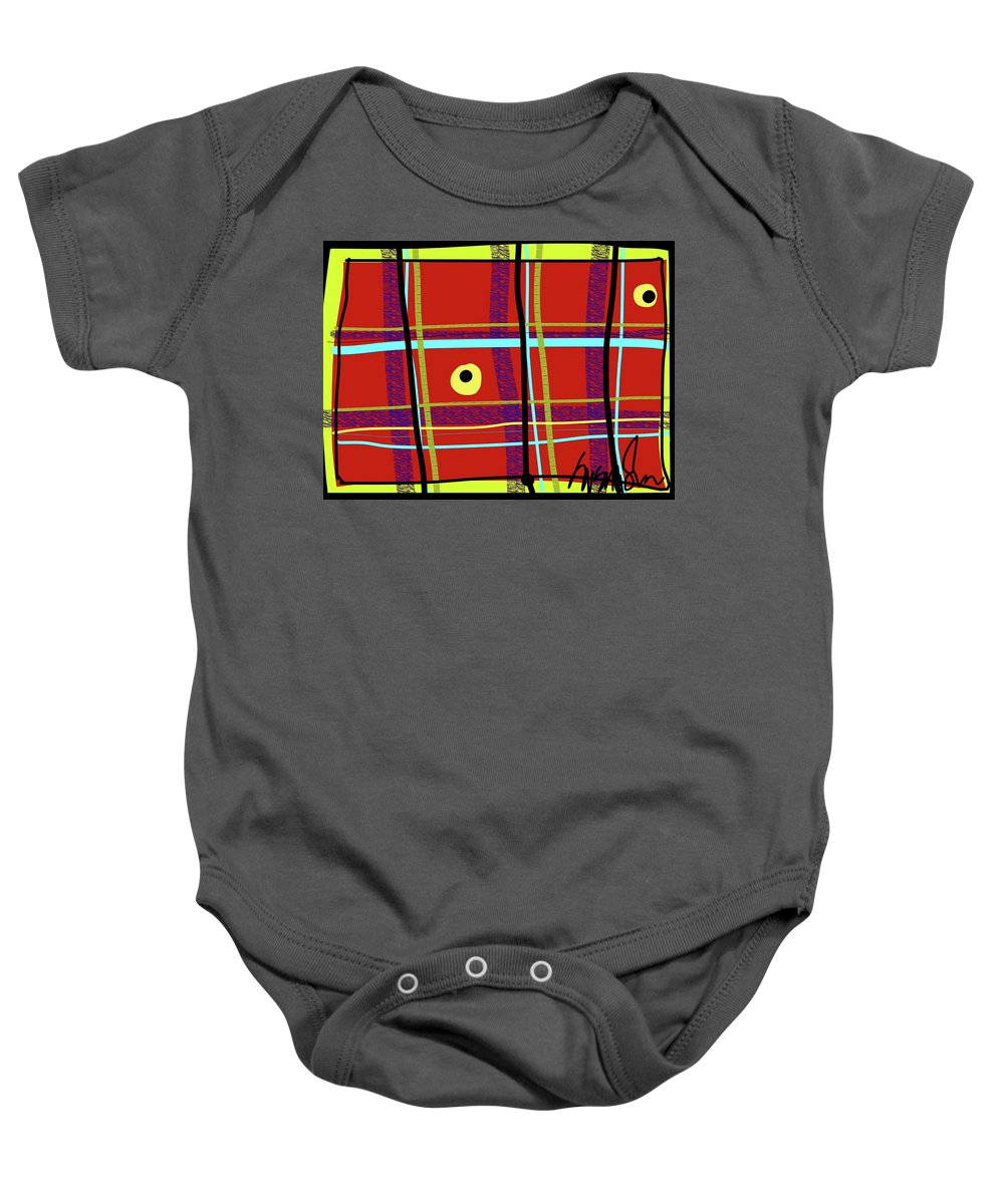iPlaid in Memoriam of Steve Jobs - Baby Onesie