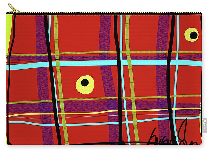 iPlaid in Memoriam of Steve Jobs - Carry-All Pouch