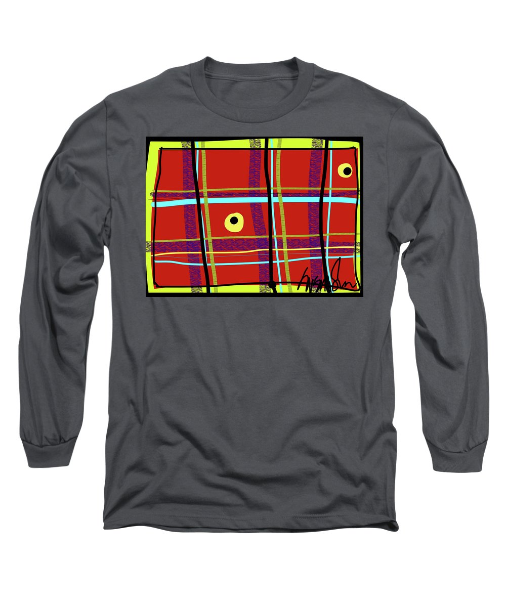 iPlaid in Memoriam of Steve Jobs - Long Sleeve T-Shirt
