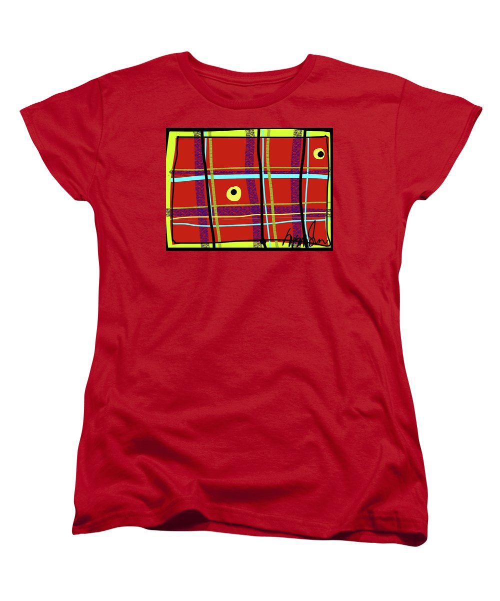 iPlaid in Memoriam of Steve Jobs - Women's T-Shirt (Standard Fit)