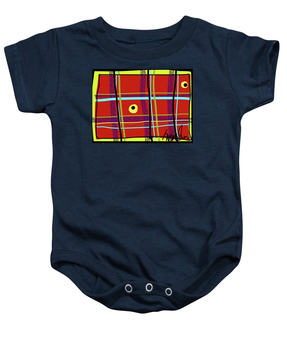 iPlaid in Memoriam of Steve Jobs - Baby Onesie
