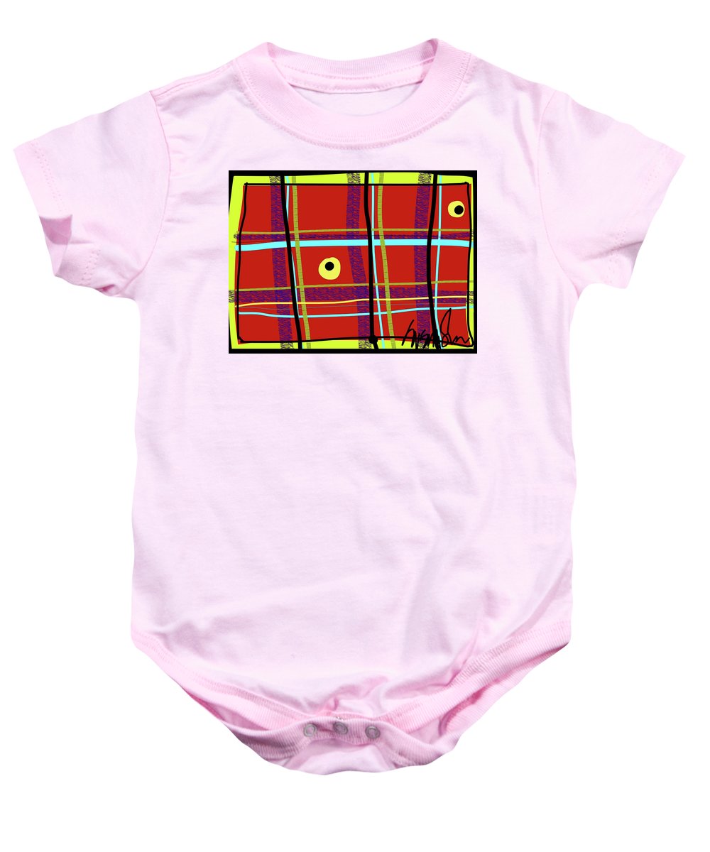 iPlaid in Memoriam of Steve Jobs - Baby Onesie
