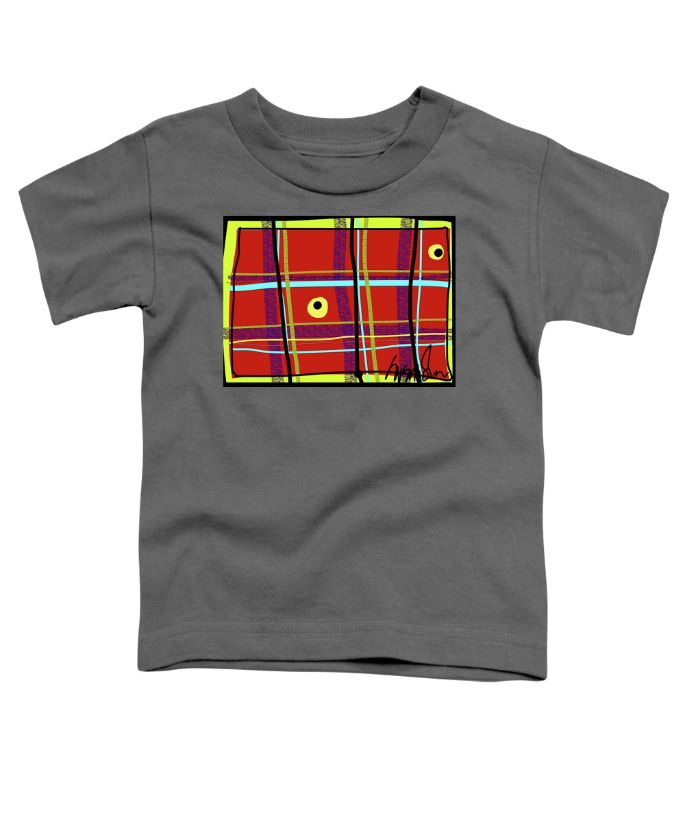 iPlaid in Memoriam of Steve Jobs - Toddler T-Shirt