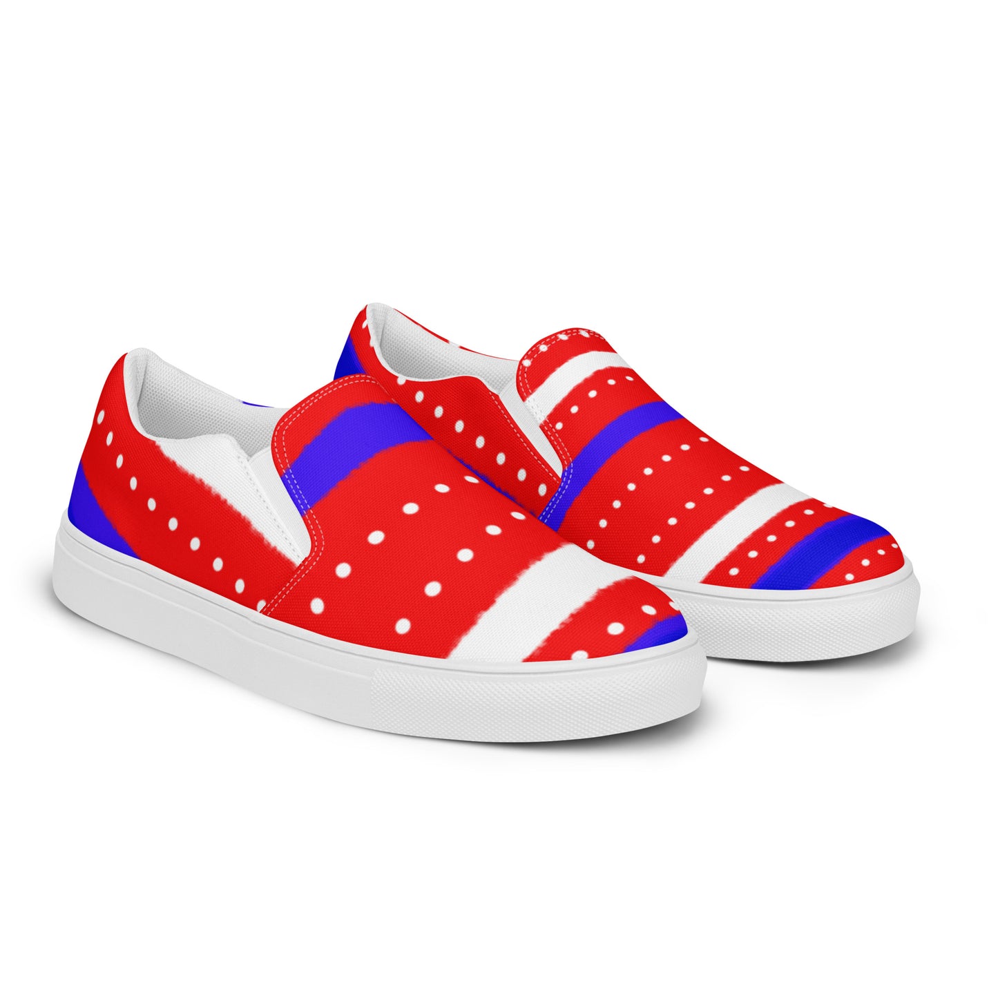 Americana Patriot Men’s slip-on canvas shoes