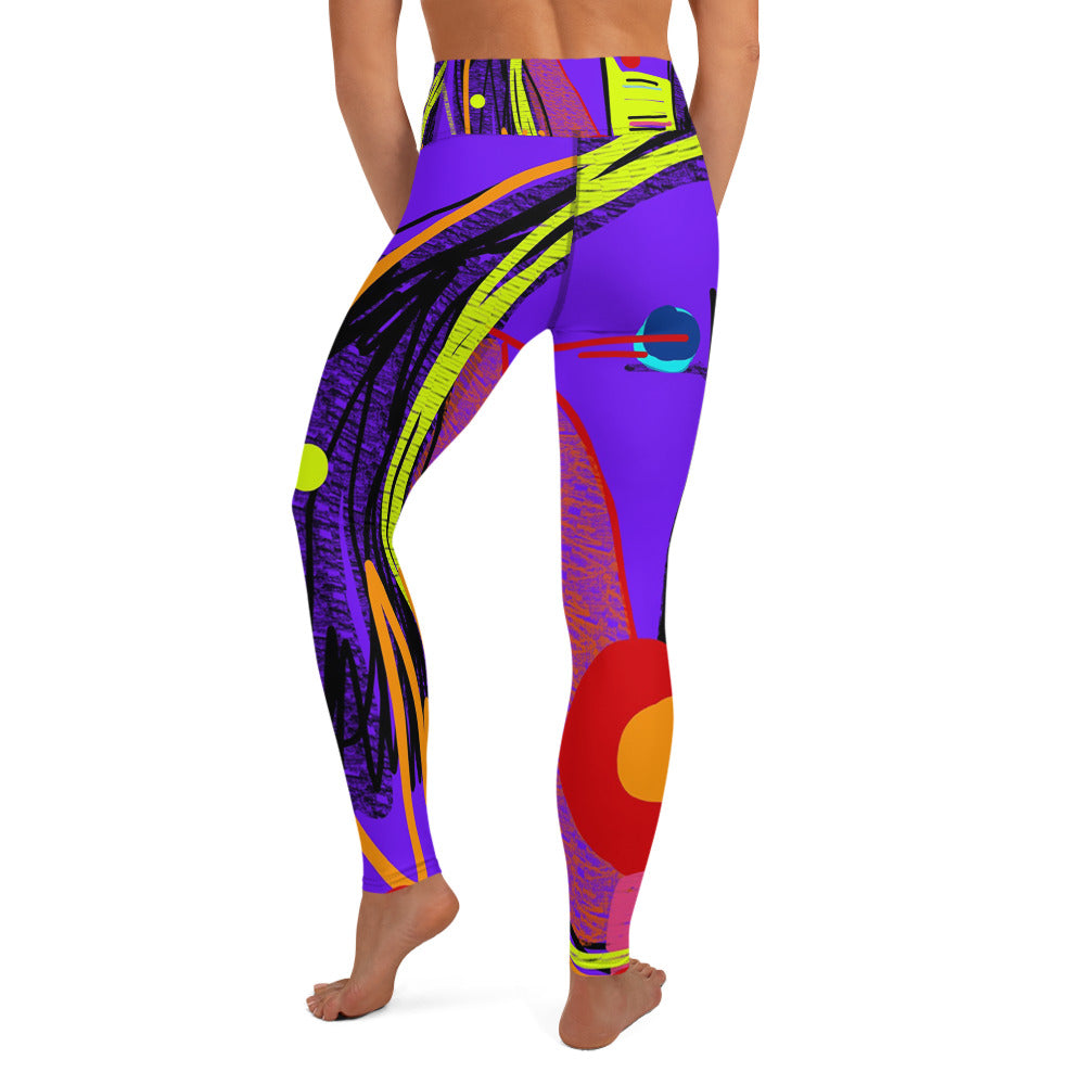 The Last Lecturer Yoga Leggings in memoriam of Randy Pausch