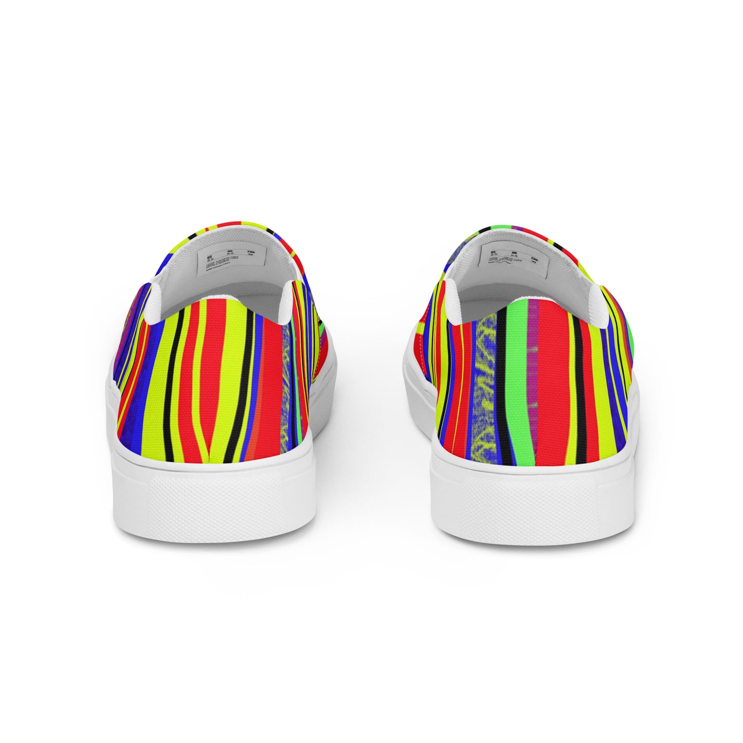 Stripped Out Women’s slip-on canvas shoes