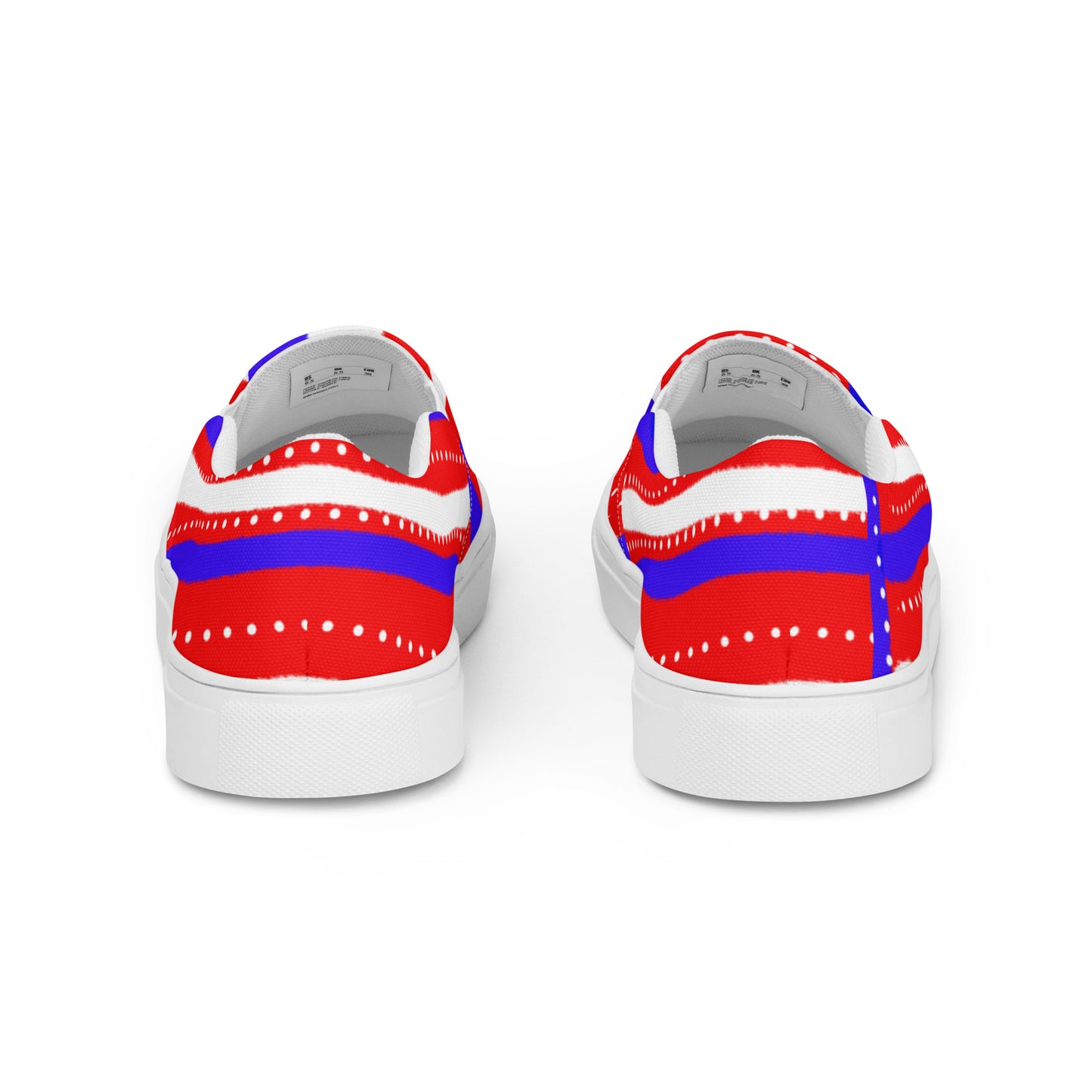 Americana Patriot Women’s slip-on canvas shoes