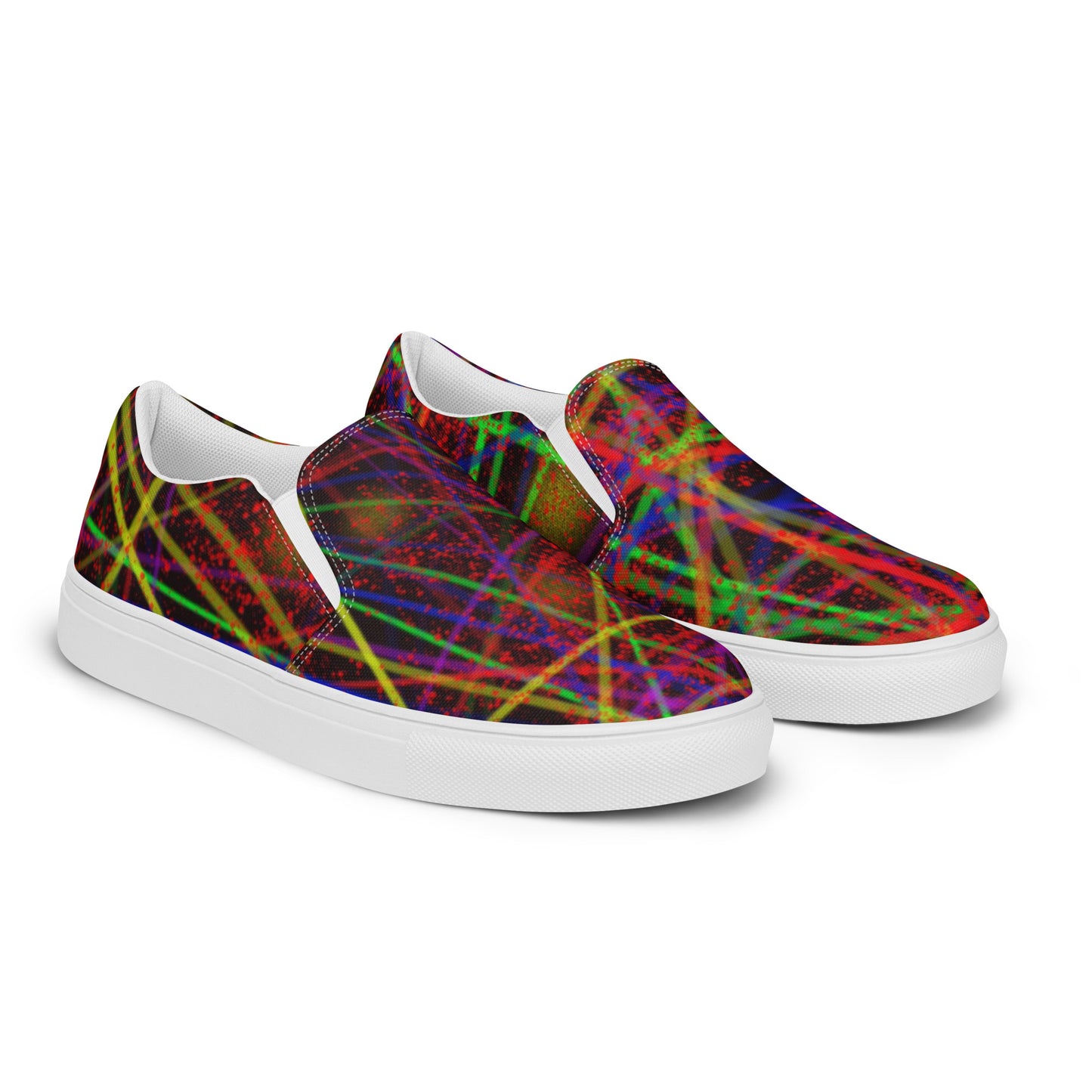 Cosmic Stewardess Women’s slip-on canvas shoes