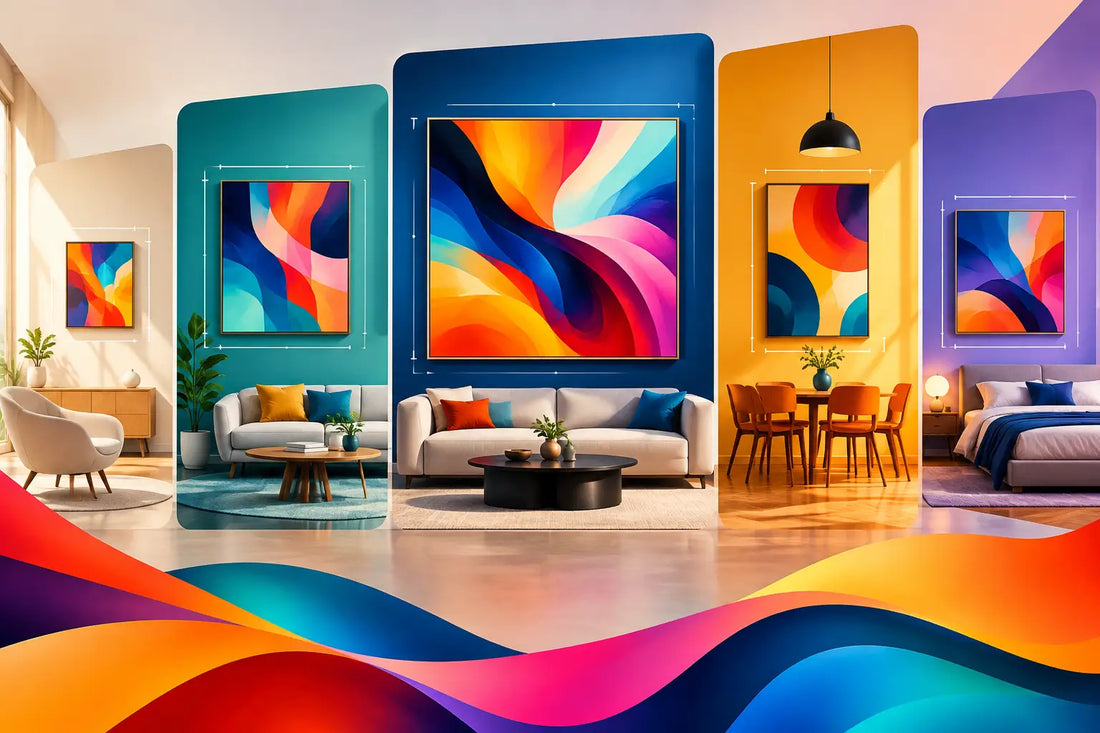 Choosing Artwork Size Guide for Every Room
