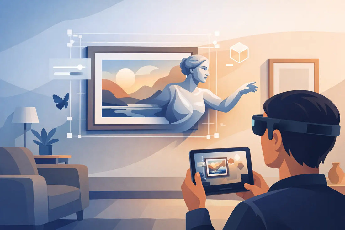 Augmented Reality Art Preview for Your Walls